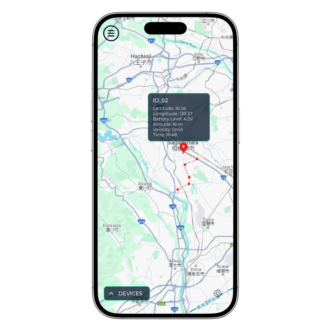 Loko Mobile App Interface - Real-Time Tracking